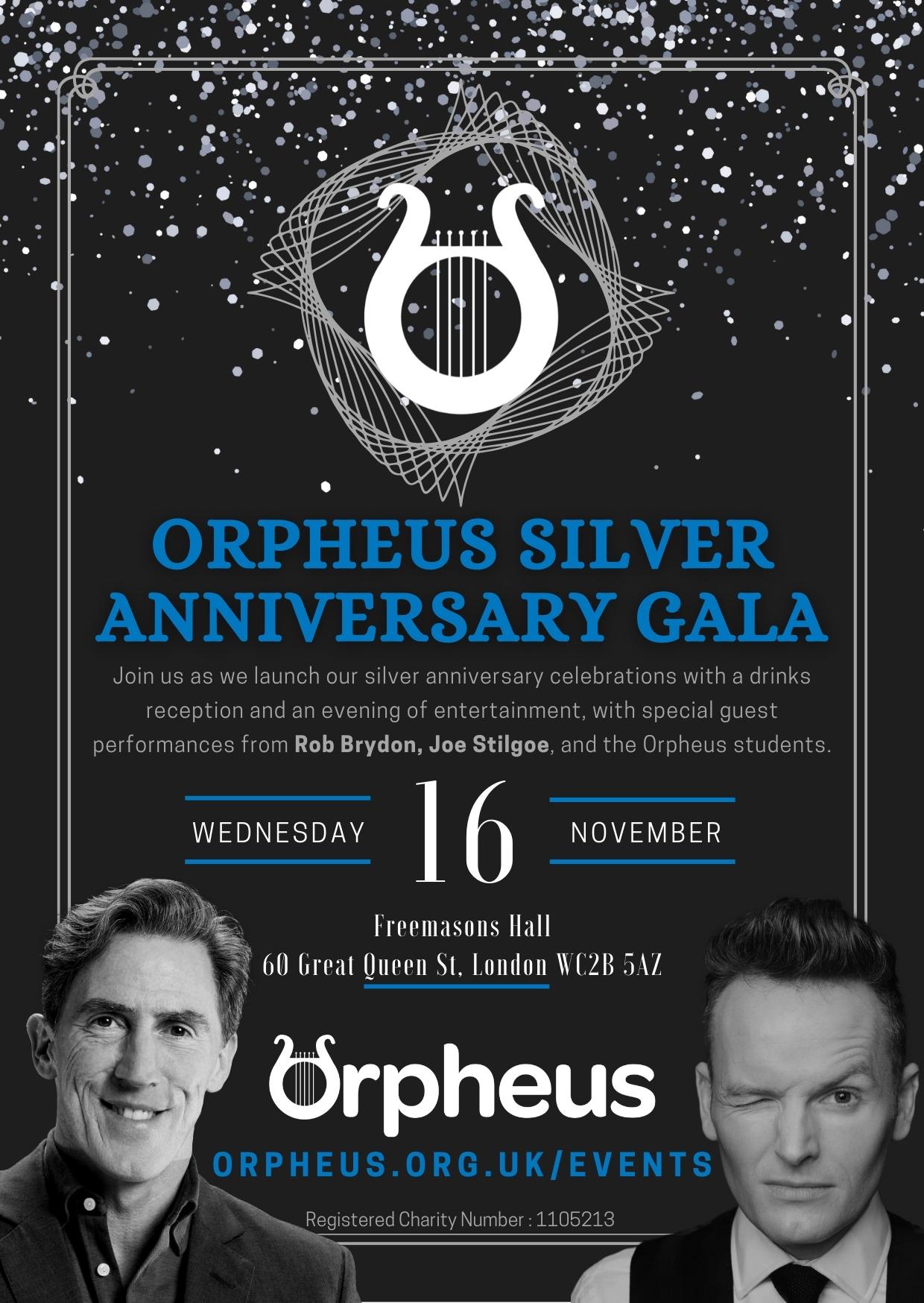 Orpheus Silver Anniversary Gala