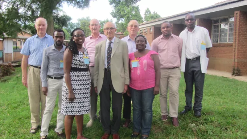 UK and local Faculty in Blantyre, Malawi