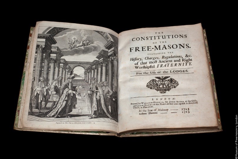 Anderson's Constitutions from 1723