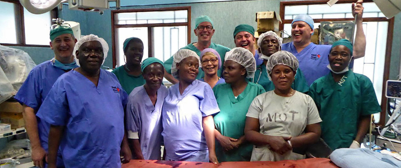 West Lancashire Freemasons travel to Malawi to support the Feet First Charity