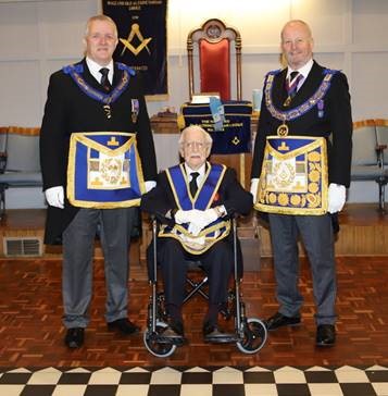 Freemason Roy Cunio celebrates 70 years of Freemasonry