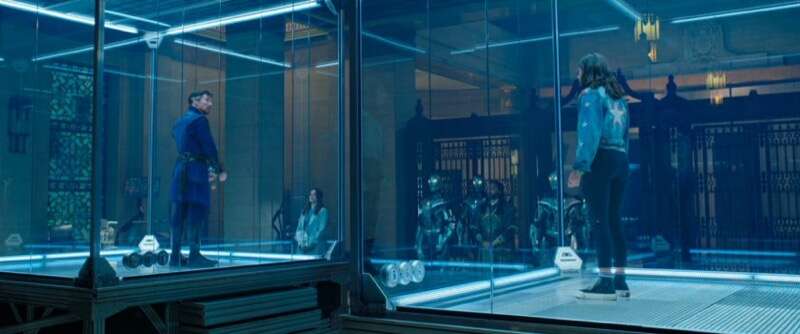Freemasons' Hall acted as the headquarters for a superhero groupp in Doctor Strange Multiverse of Madness (Credit - Marvel Studios, Walt Disney Studios Motion Pictures)