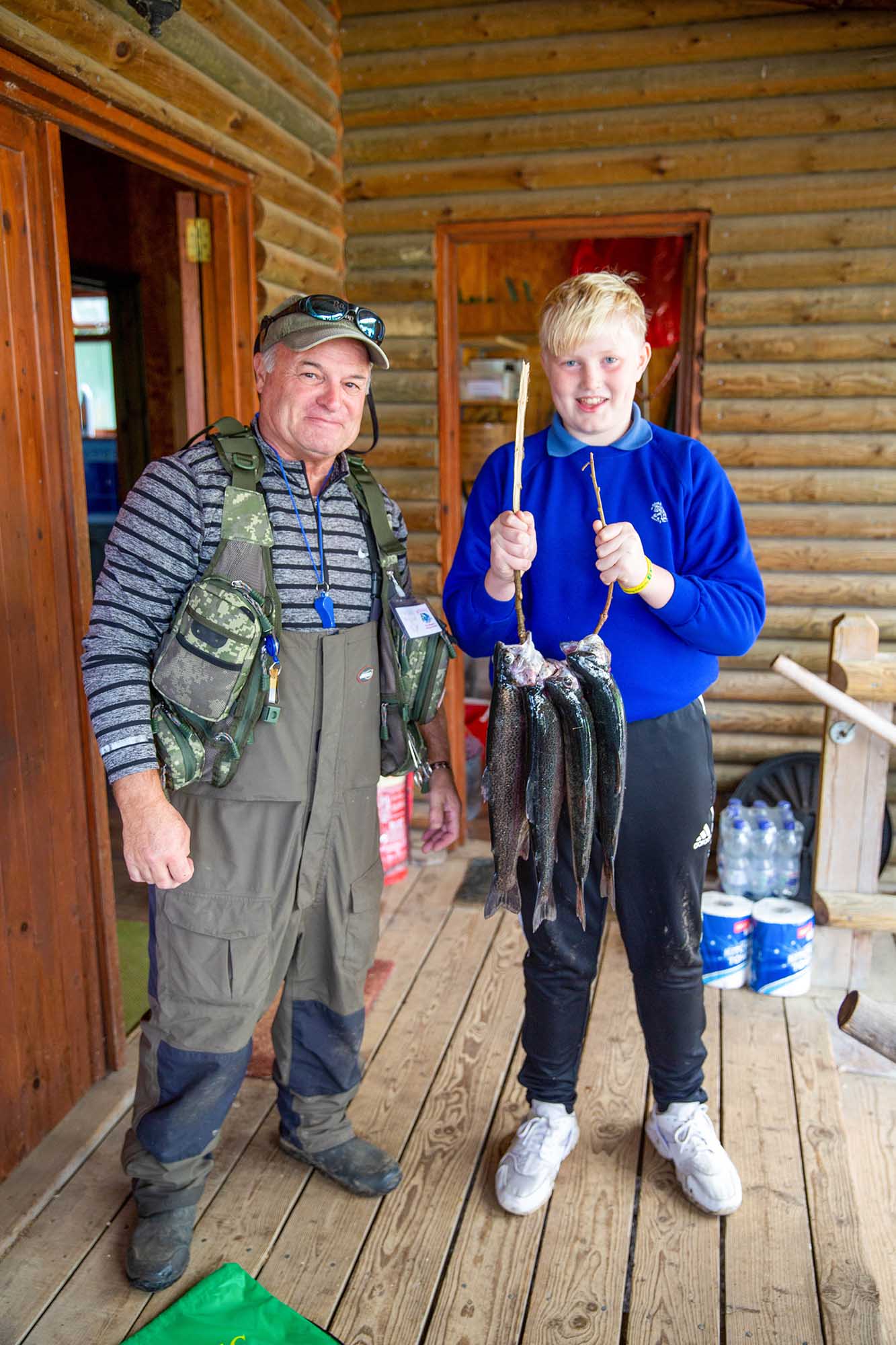 Masonic Trout & Salmon Fishing Charity Chigboro day's catch