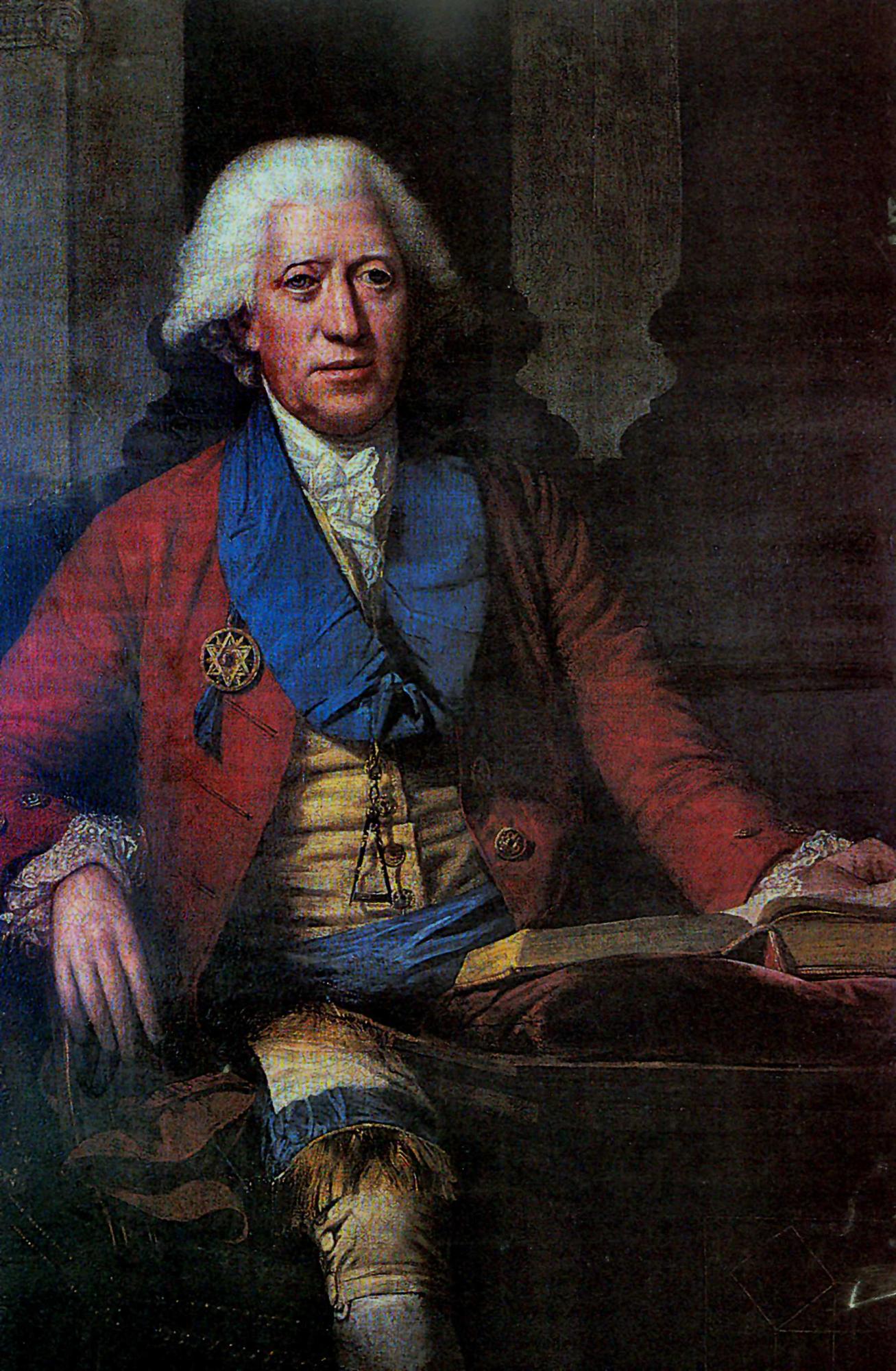 Painting of Thomas Dunkerley