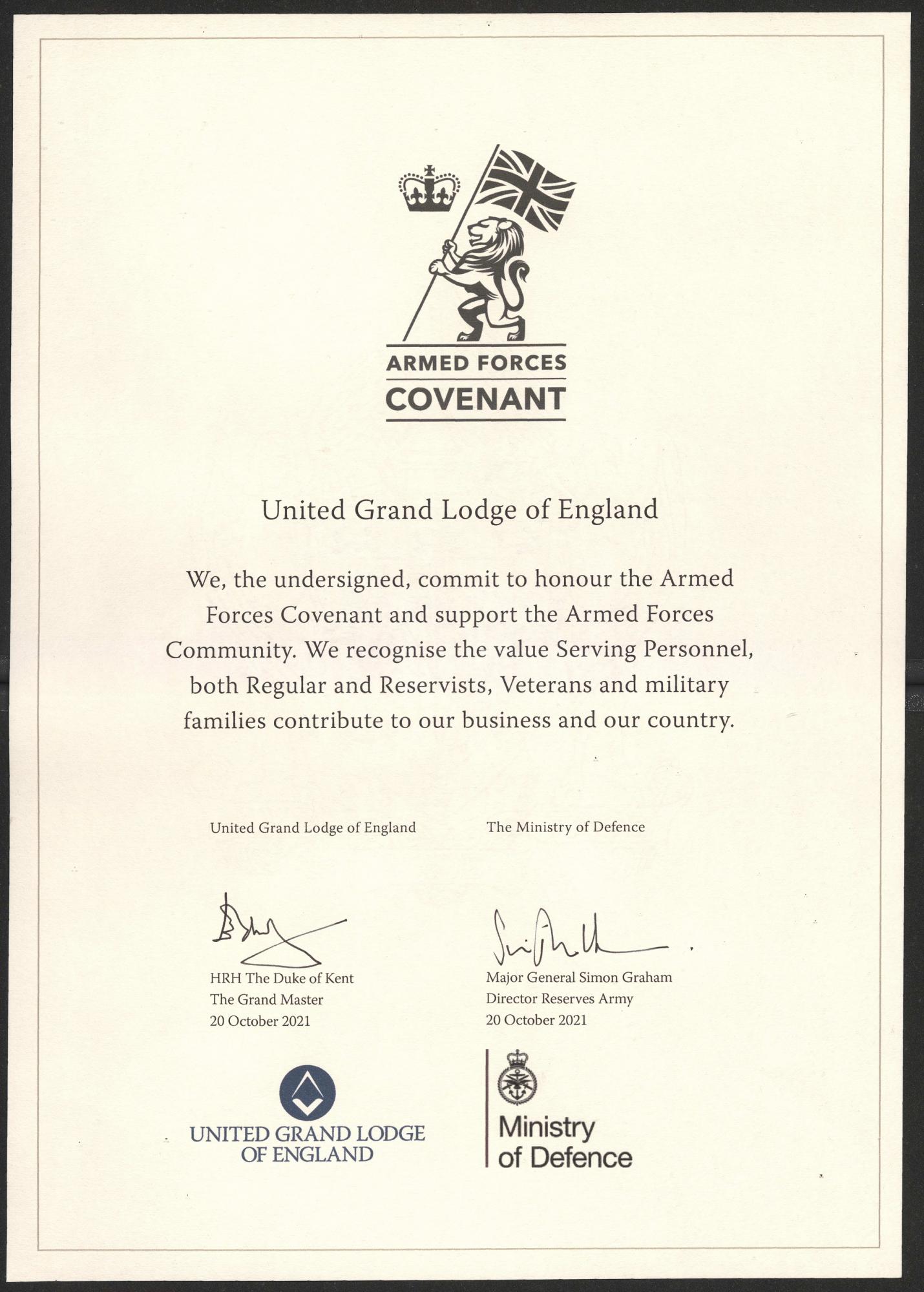 Armed Forces Covenant