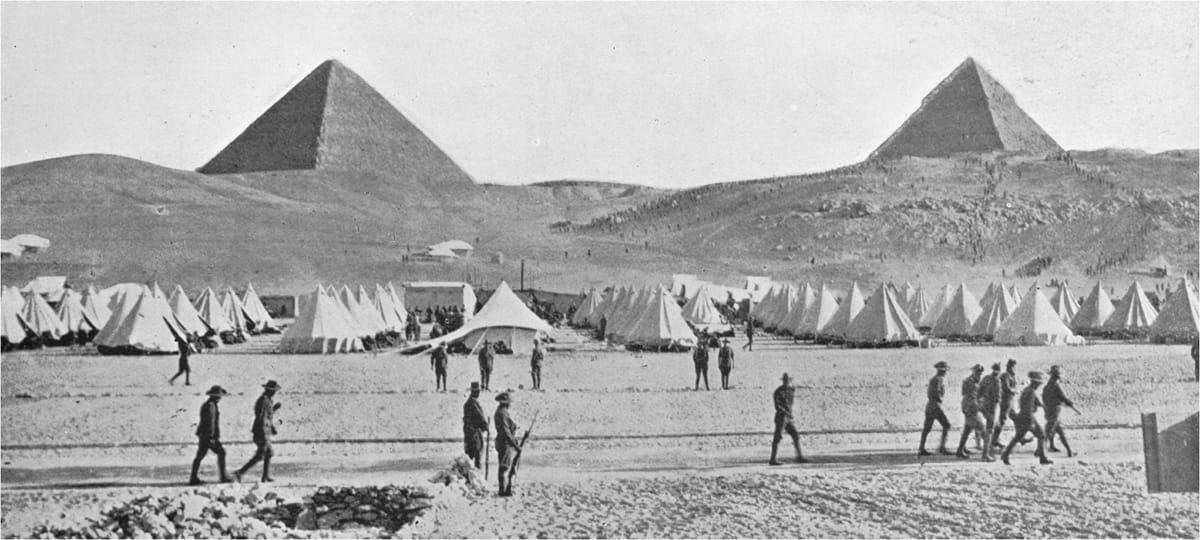 Australian Encampment in Egypt