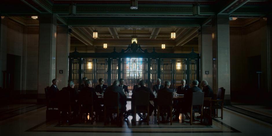 The Freemasons’ Hall served as the interior for The Bank of England in Season 3, Episode 5 of The Crown