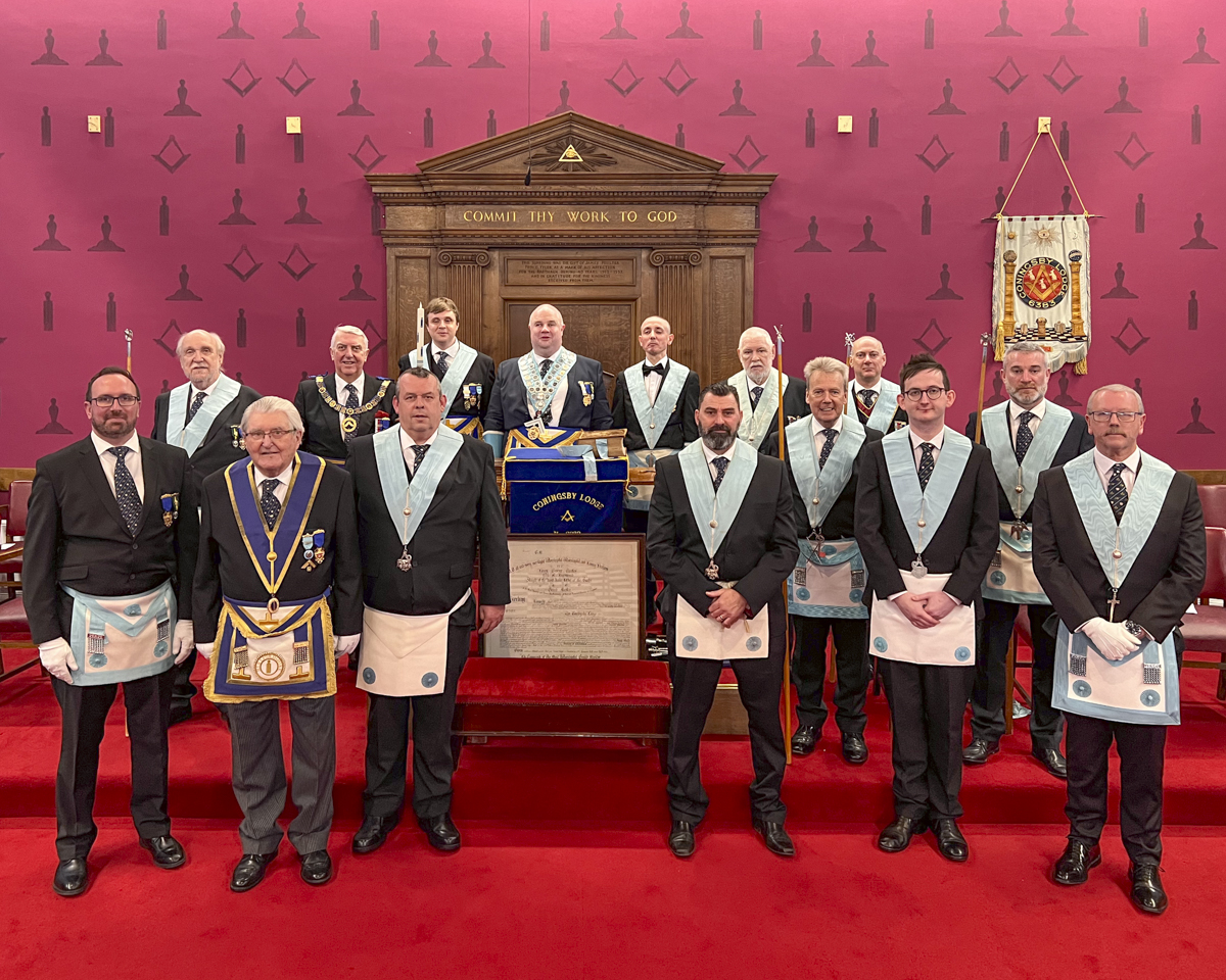 Herefordshire Freemasons at an Installation Meeting