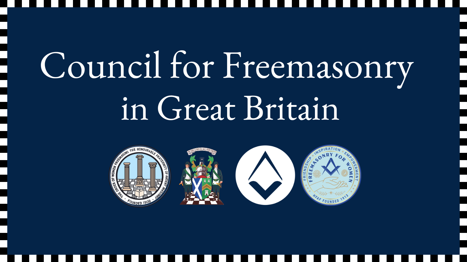 Council of Freemasonry in Great Britain banner