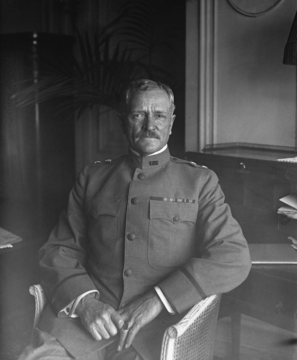 General John Joseph, Commander of the American Expeditionary Force in Europe in WWI