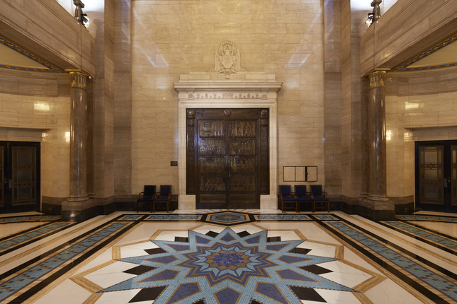 The Grand Temple doors have appeared as a backdrop in a number of films