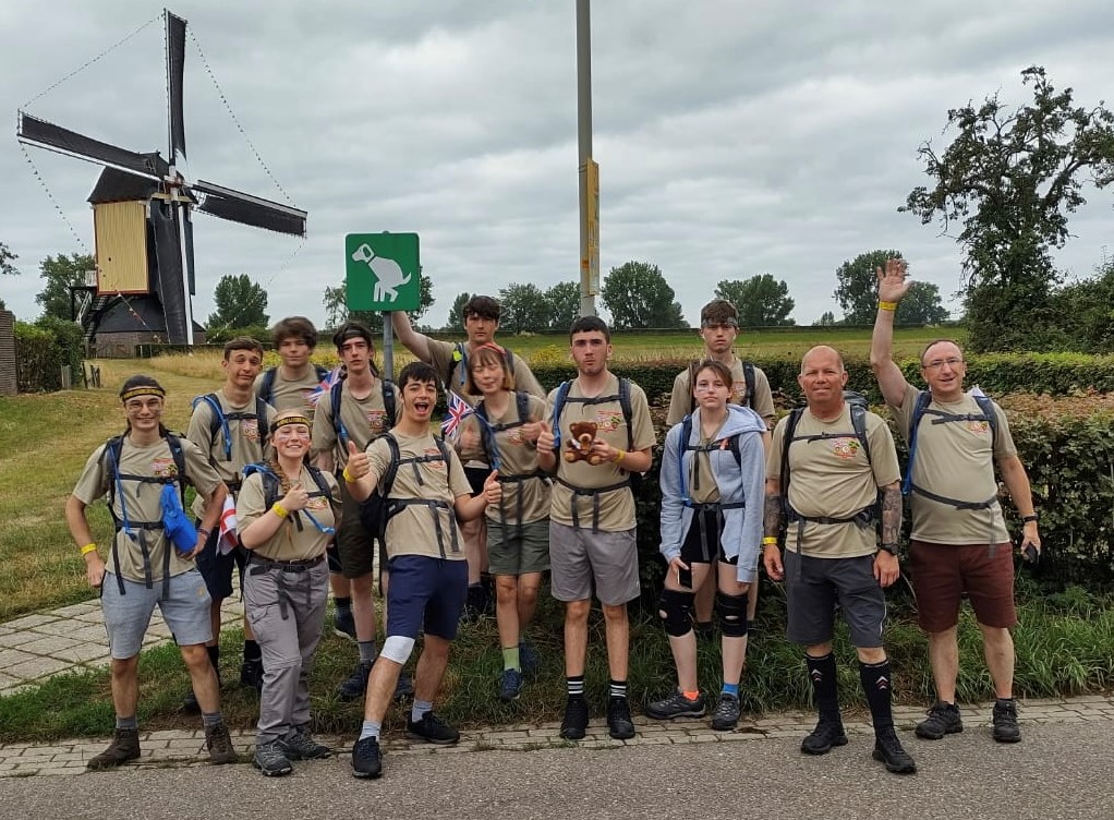 Members of the Northumbria Army Cadet Force