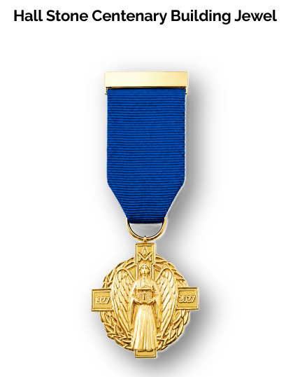 Hall Stone Centenary Building Jewel