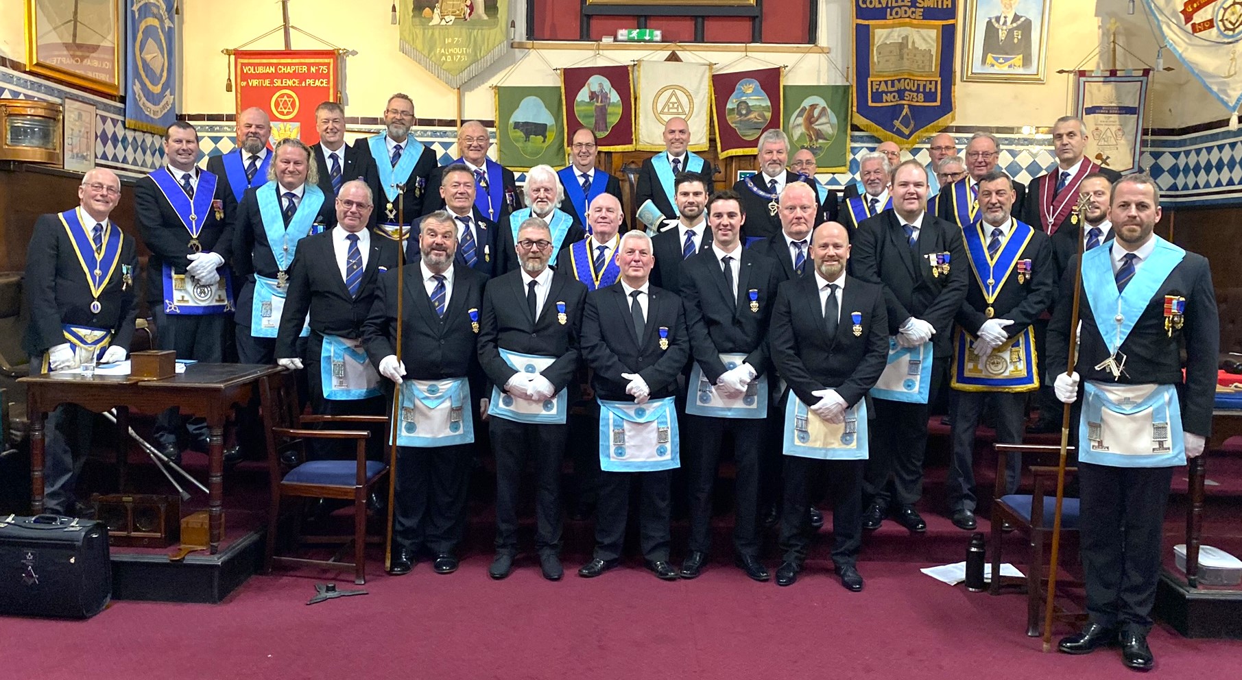 Cornwall Freemasons of Chisel Lodge