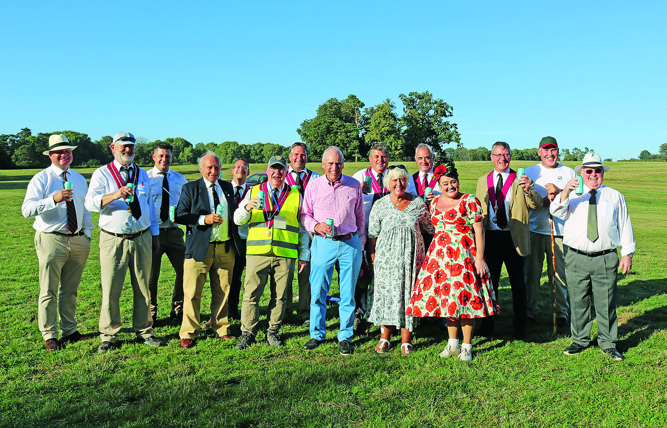 Suffolk Freemasons at a Military Veterans Day