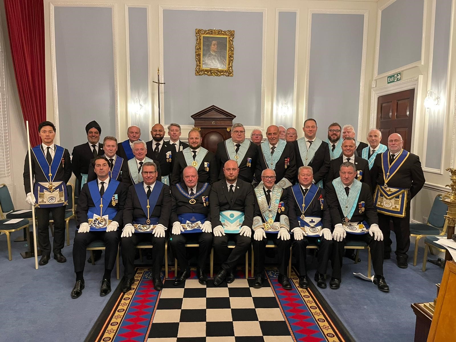 Freemasons of Formula One Lodge and Athenian Lodge