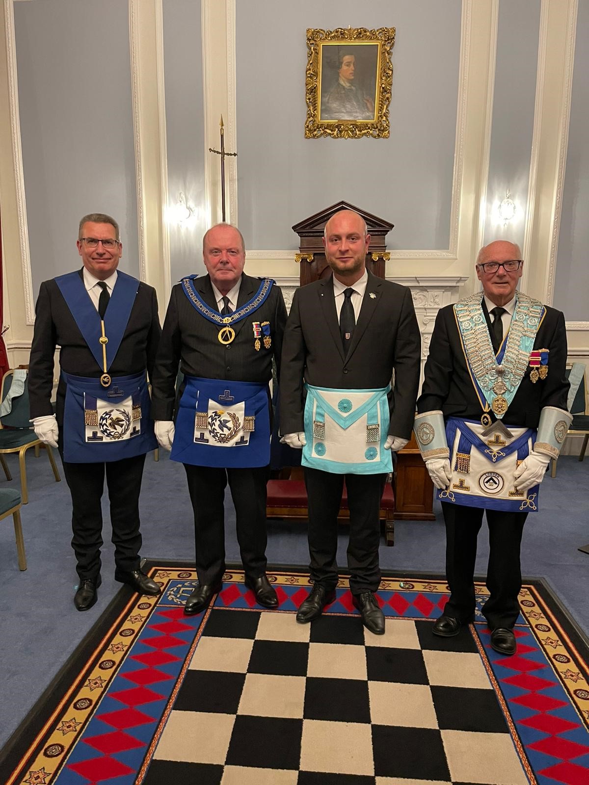 Freemasons of Formula One Lodge and Athenian Lodge