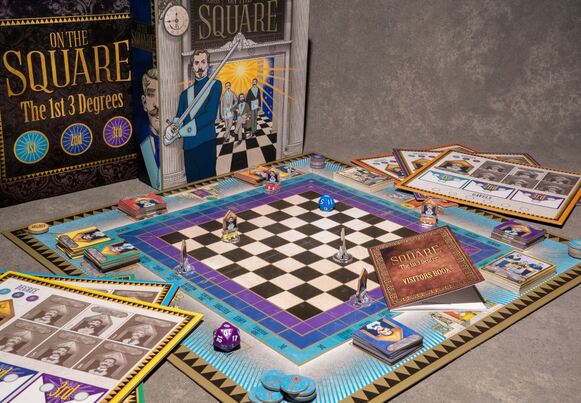 On The Square board game