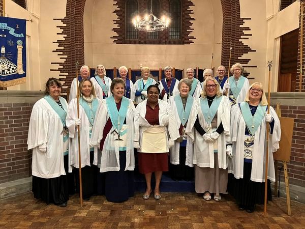 A gathering of the Order of Women Freemasons