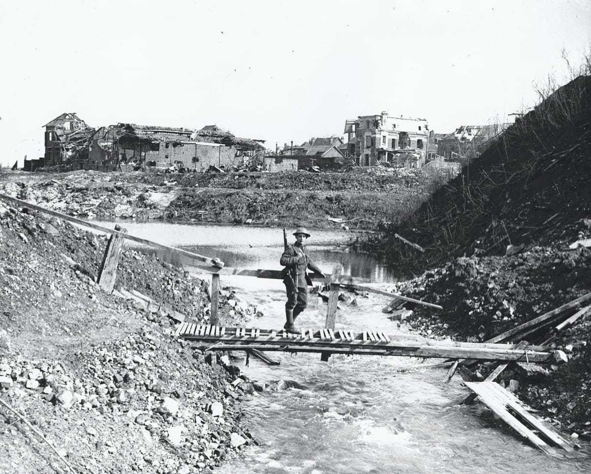 Scene of the Outskirts of Peronne