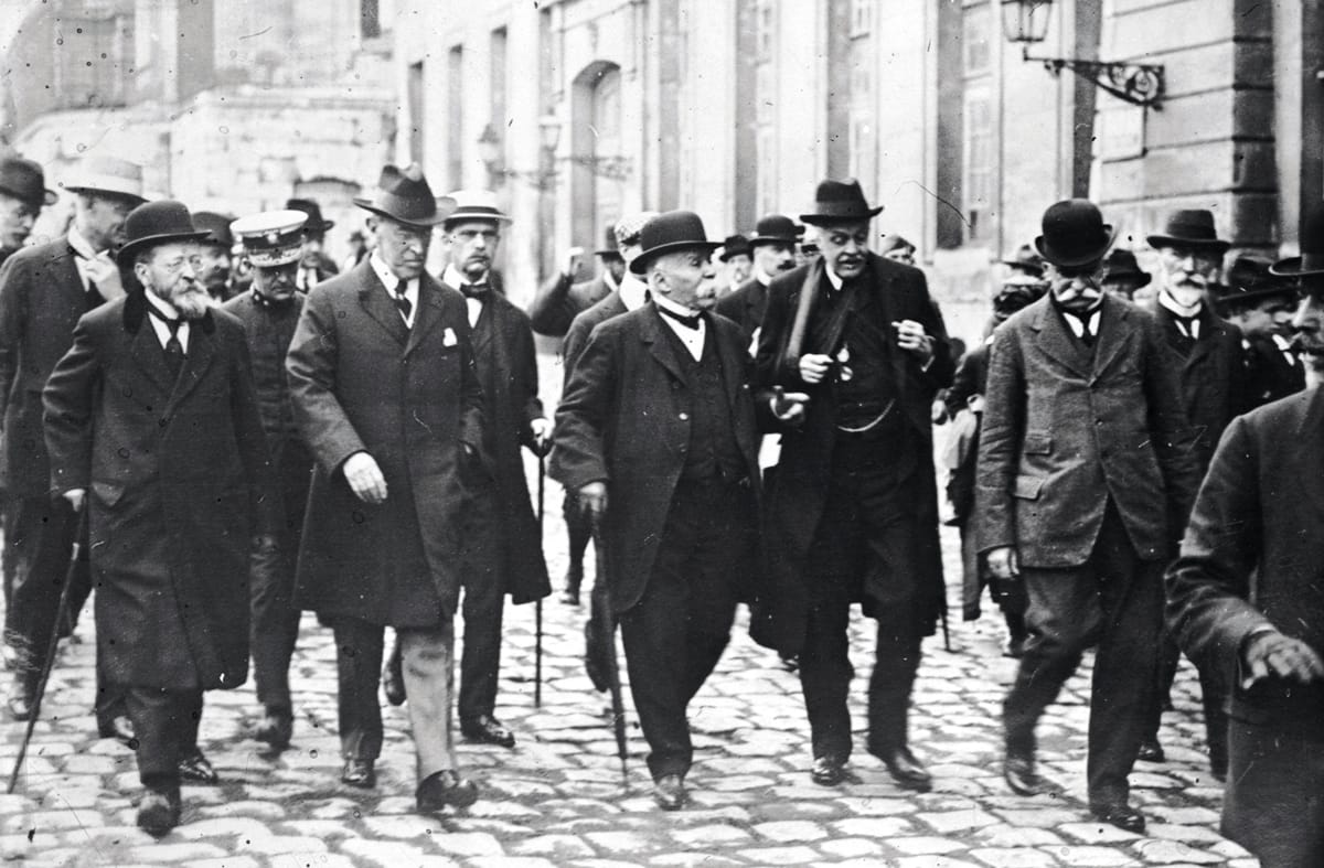 Peace Delegates at Versailles