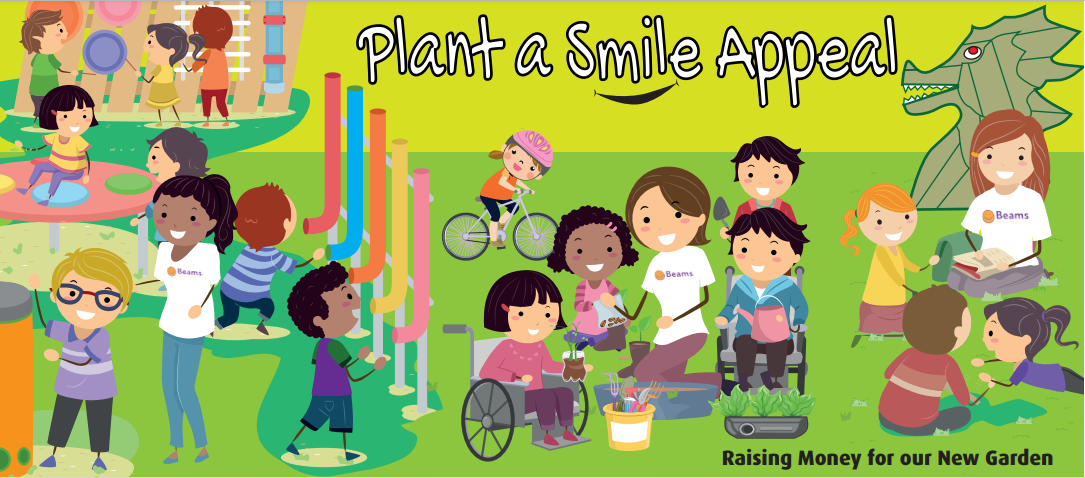 Plant a Smile appeal brand banner