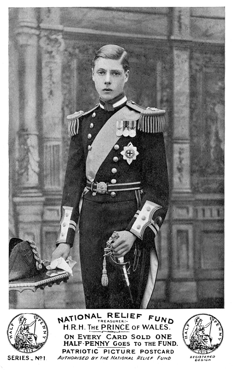 Prince Edward, sold in aid of the National Relief Fund, c.1914