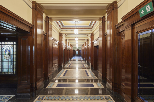 Many of the corridors at Freemasons' Hall have been used in a variety of movies