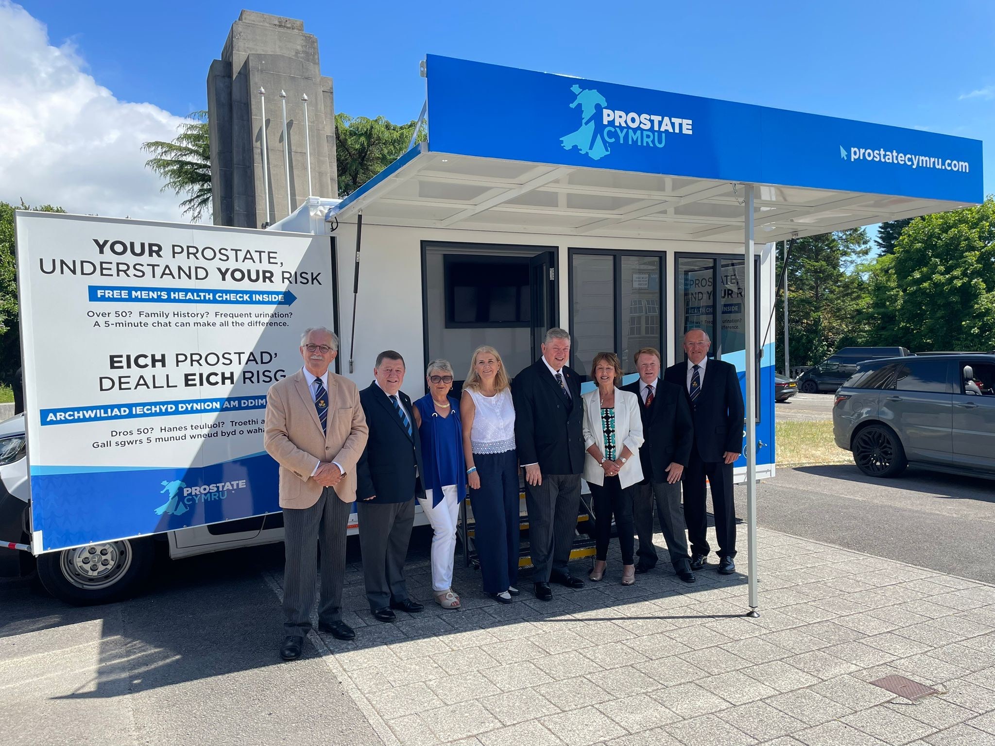 Freemasons and the Prostate Cymru vehicle