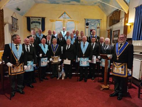 Lodge of Prudence in Devonshire with assistant dog provided by Veterans With Dogs