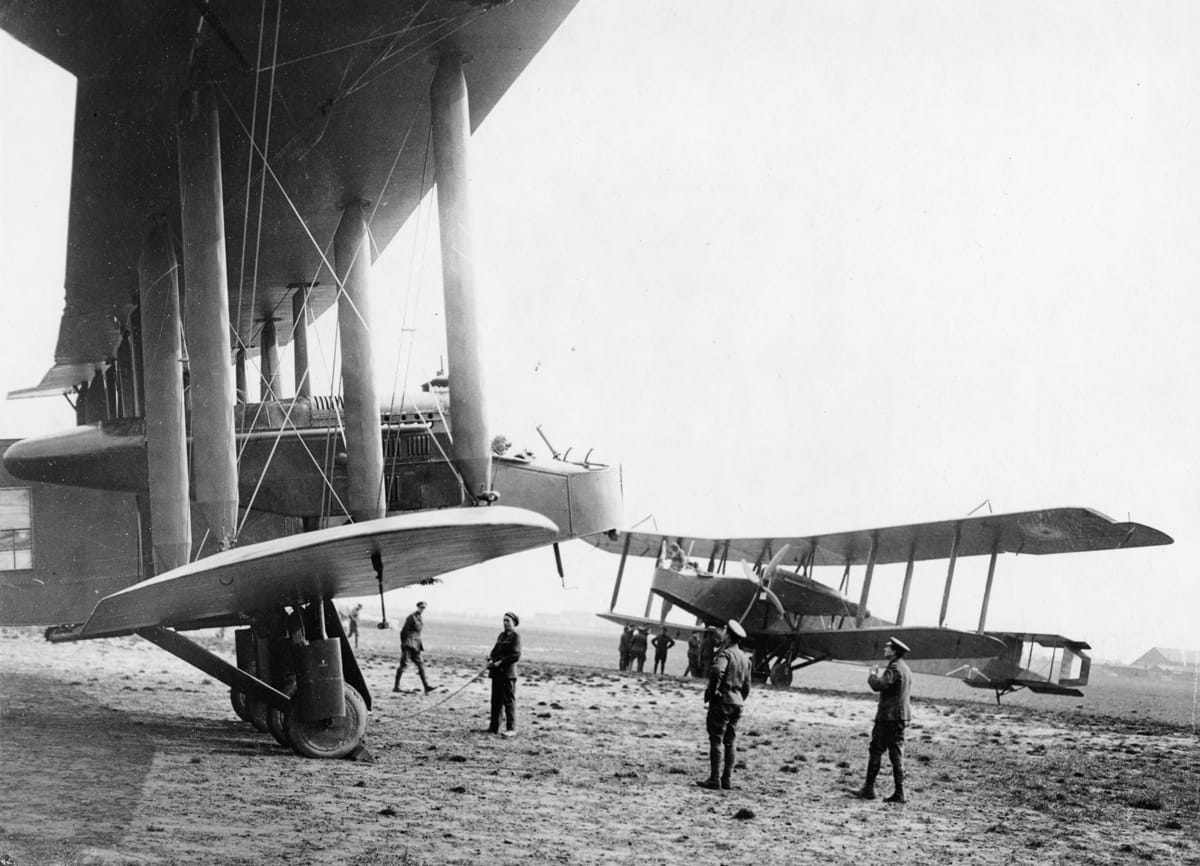 RAF Plane Heading to Germany