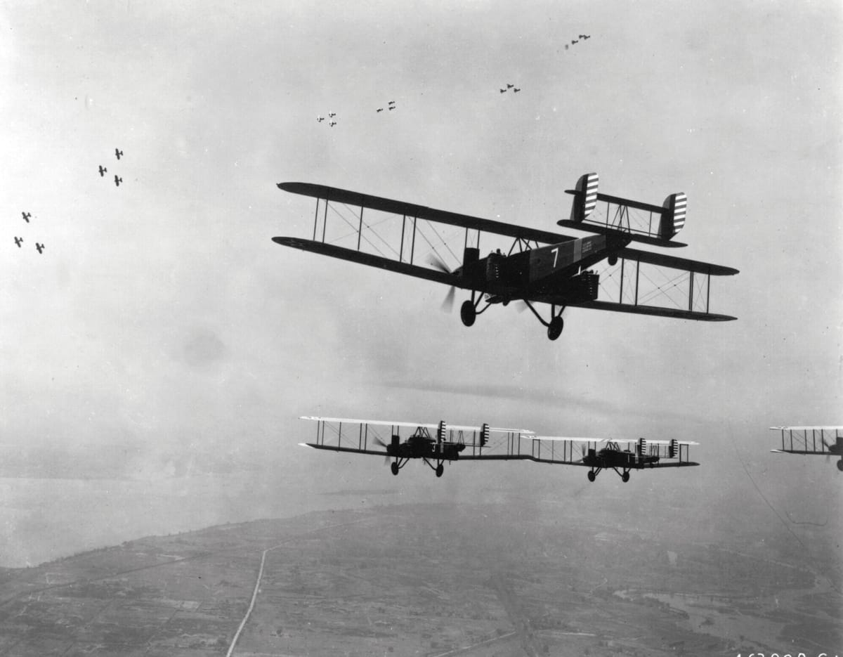 RAF Planes in action