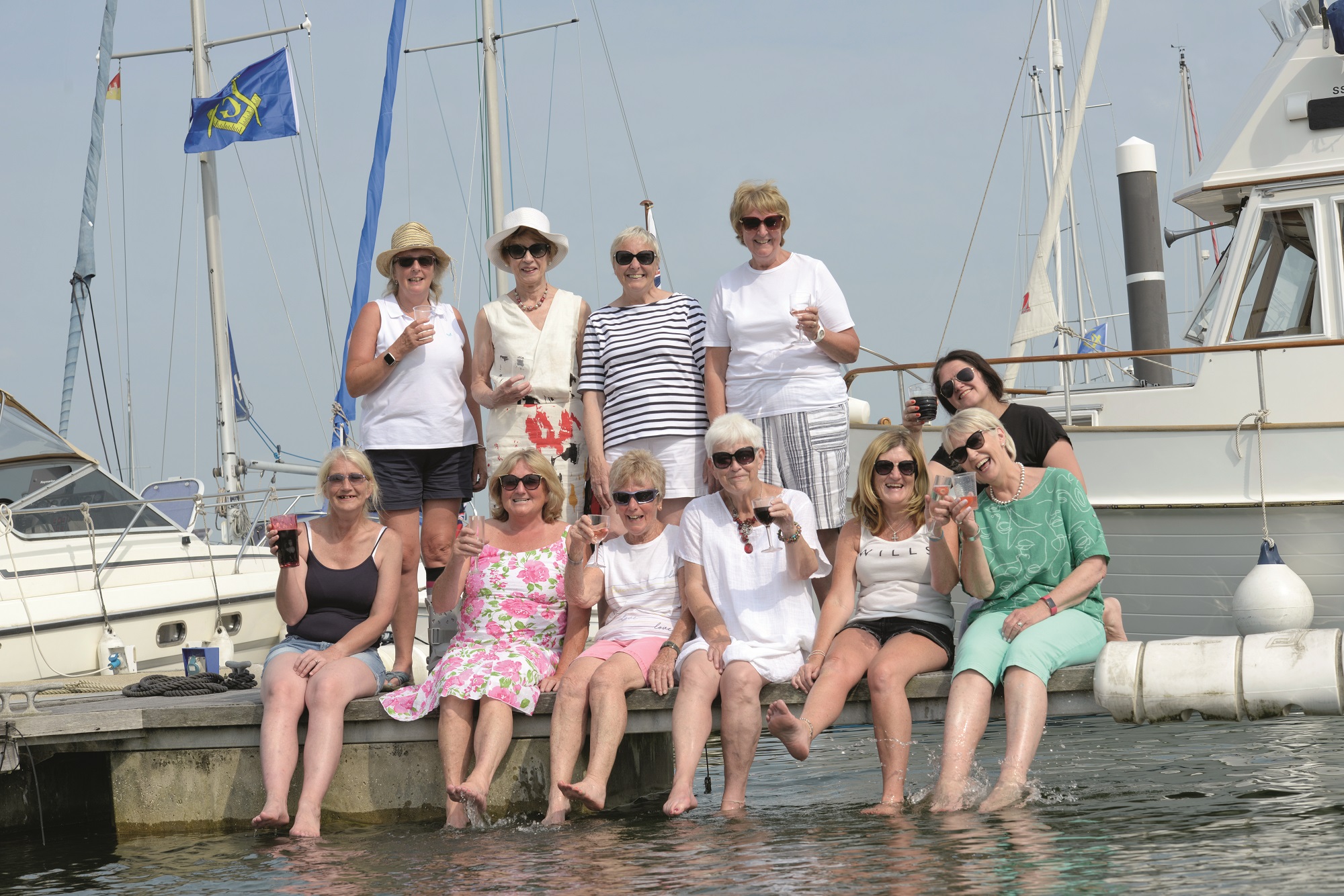 Wives and Girlfriends of Yacht Club Freemasons
