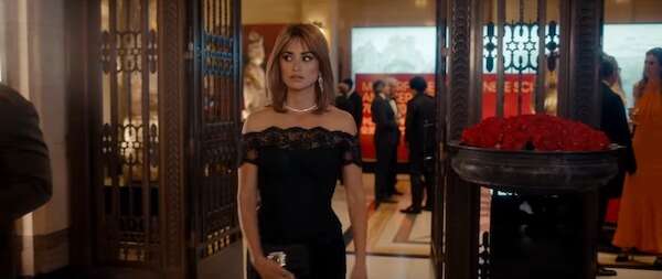 Actress Penélope Cruz came to Freemasons' Hall to film The 355