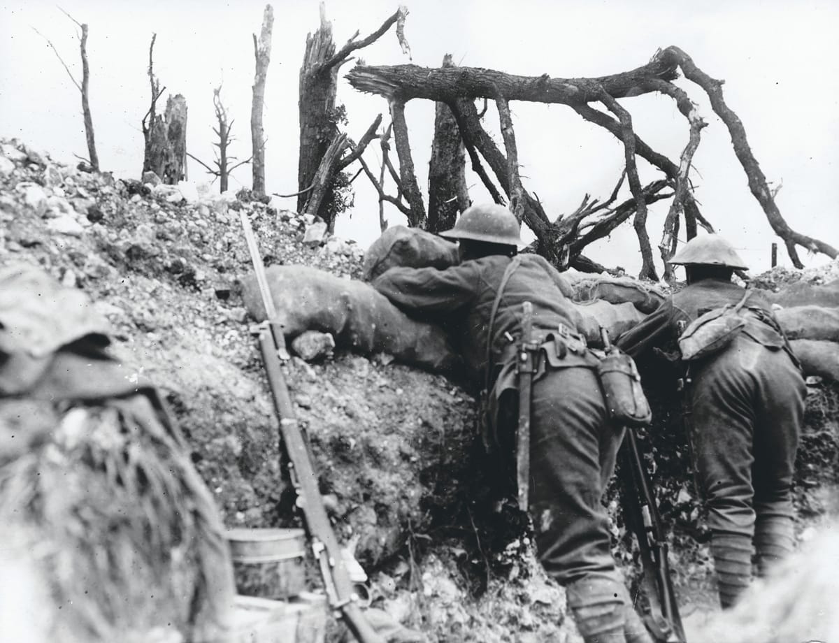 Within 100 Yards of Thiepval Village c.1916