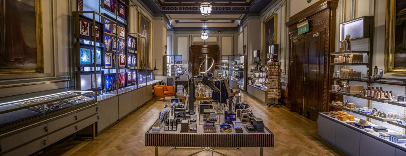 Shop at Freemasons' Hall in London