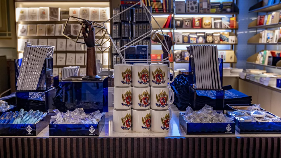 Stationery at the Shop at Freemasons' Hall in London