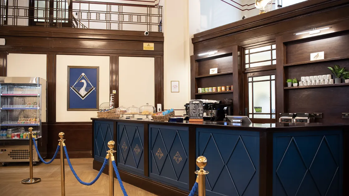 The Goose and Gridiron at Freemasons' Hall in London