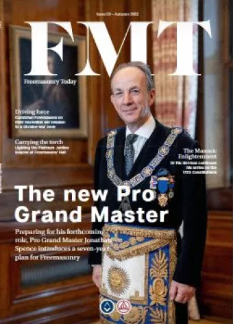 Freemasonry Today magazine edition 59 Autumn 2022