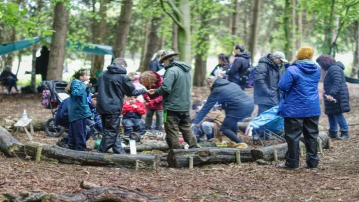 Families with isolated disabled children in the North West enjoy Forest School thanks to Freemasons