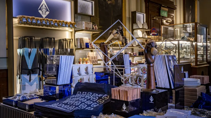 Gadgets at the Shop at Freemasons' Hall in London