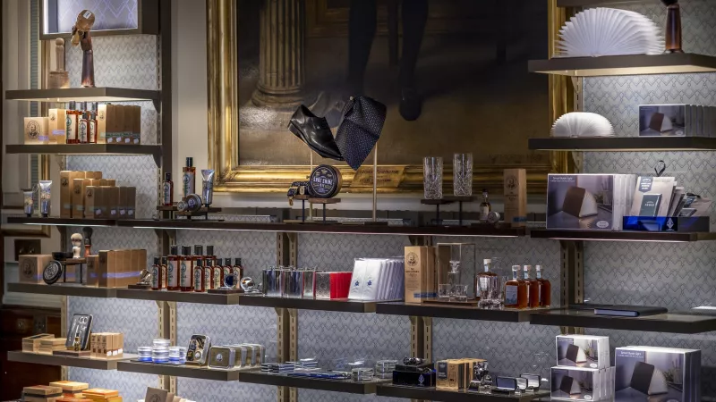 Grooming Kit at the Shop at Freemasons' Hall in London