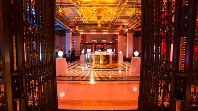 The Vestibules at Freemasons' Hall can be hired for events