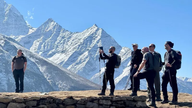 Freemasons at Everest Base Camp