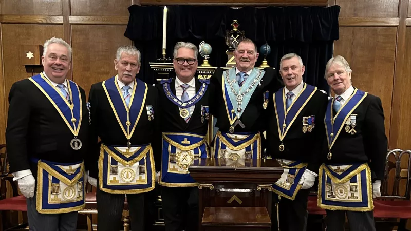 A Bond of Brotherhood Celebrated at Thirkill Lodge Installation Ceremony 