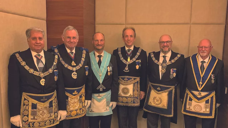Rulers of UGLE visit District Grand Lodge of Bombay