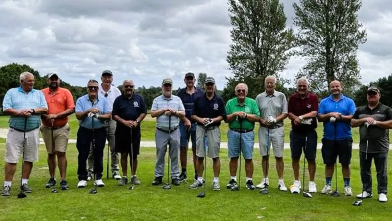 Freemasons of Dorset Fairway Lodge ready for a game of golf