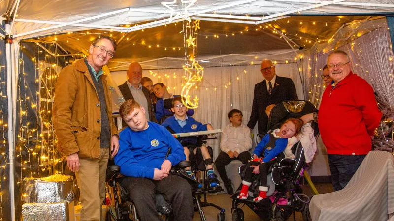 Essex Freemasons at the Shorefields Special Needs School