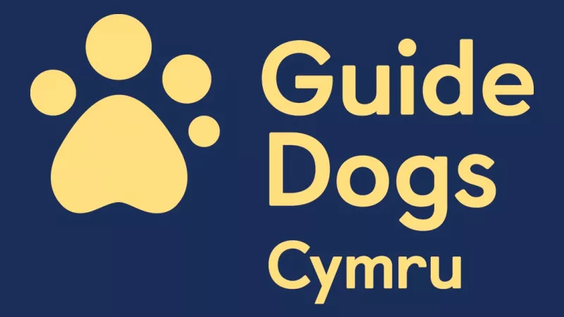 Guide Dogs Cymru sign 