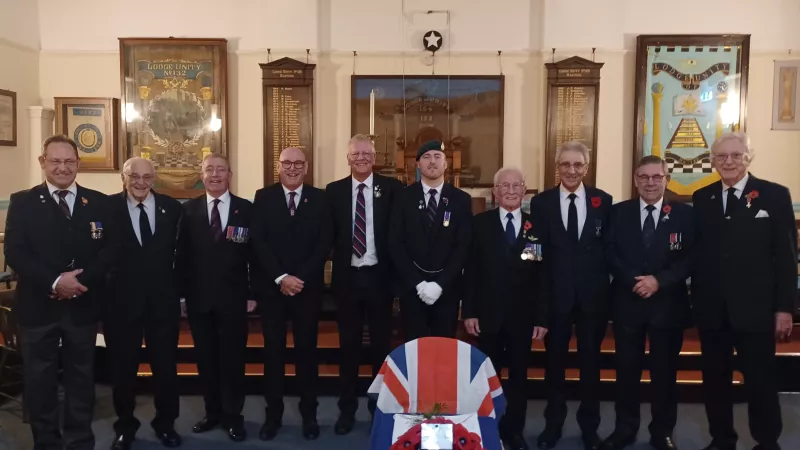 Lode of Unity Freemasons in Hampshire and Isle of Wight